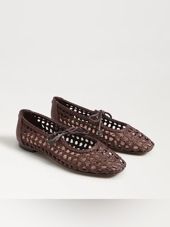 Sam Edelman Shoes - Sam Edelman Marcie Ballet Flat in Terazzo Brown Weave